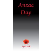 ANZAC Day Flag - Black Gradient (68)