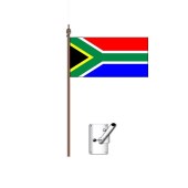 South Africa Flag Bracket and Pole Kit