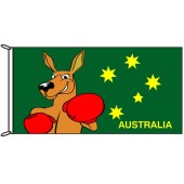 Fighting Kangaroo Flag