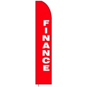 Finance Bali Flag 450mm x 3400mm (Knitted)