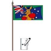 Battle Flag of Australia Bracket and Pole Kit