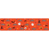 Happy Halloween Orange Fence Mesh 3000 x 750mm