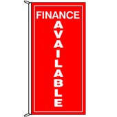 Finance Available Vertical Flag