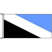 Black, White and Blue Flag