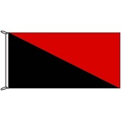 Black and Red Flag