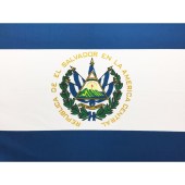 El Salvador Flag 1800mm x 900mm (Knitted)