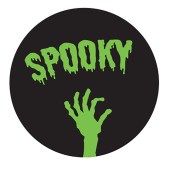 Spooky Halloween Floor Sticker Indoor Artwork