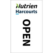 Nutrien Harcourts Open (2020) White Flag 1800mm x 900mm