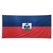 Haiti Flag 1800mm x 900mm (Knitted)