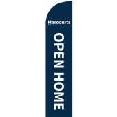 Harcourts Blue Open Home Medium Feather Flag Kit