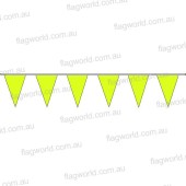 Pennant Bunting Fluoro Yellow 