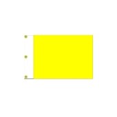 Yellow Golf flag (eyelets)