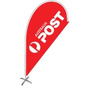 Australia Post Small Tear Drop Flag