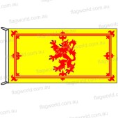 Scottish Rampant Lion Flag