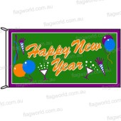 Happy New Year Flag