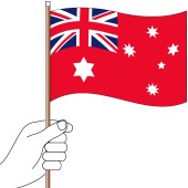 Red Ensign Handwaver 1900-1903 Historical Design