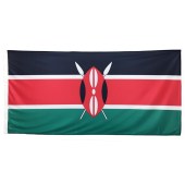 Kenya Flag 1800mm x900mm (Knitted)