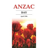 ANZAC Day Flag  - Poppies in Field (41)