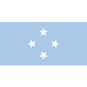 Micronesia Flag 1800mm x 900mm (Knitted)