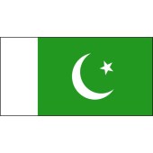 Pakistan flag on Woven Polyester