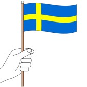 Sweden Hand Flag Handwaver