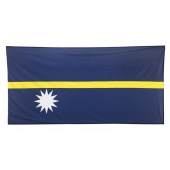 Nauru Flag 1800mm x 900mm (Knitted)