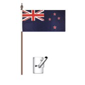 New Zealand Flag Bracket and Pole Kit