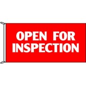 Open for Inspection Flag