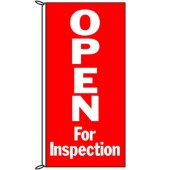 Open For Inspection Flag