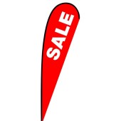 Sale Medium Red Teardrop Flag Kit