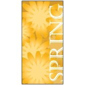 Spring Flag Yellow 900mm x 1800mm (Knitted)