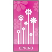 Spring Flag Pink 900mm x 1800mm (Knitted)