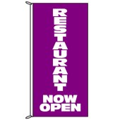 Restaurant Now Open Flag