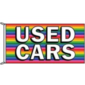 Used Cars Rainbow Flag