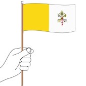 Vatican Hand Flag Handwaver