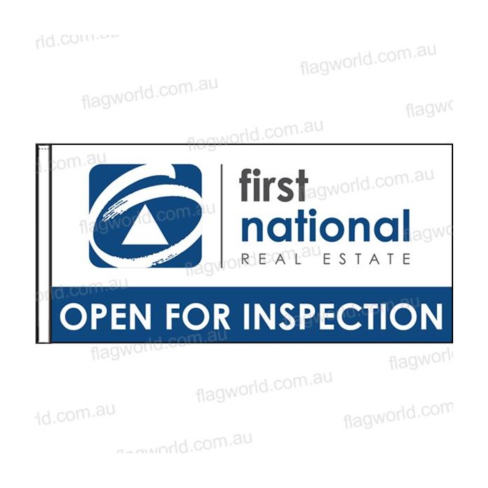 First National (design 2009) - Open for Inspection with Sleeve