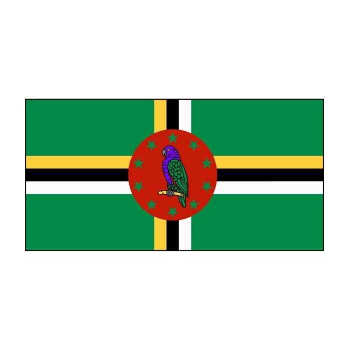 Dominica Flag 1800mm x 900mm 