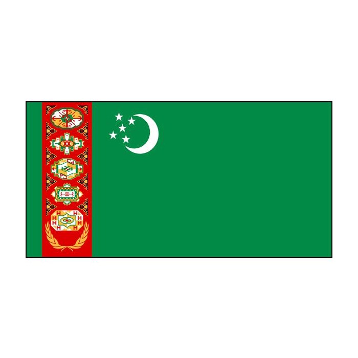 Turkmenistan Flag