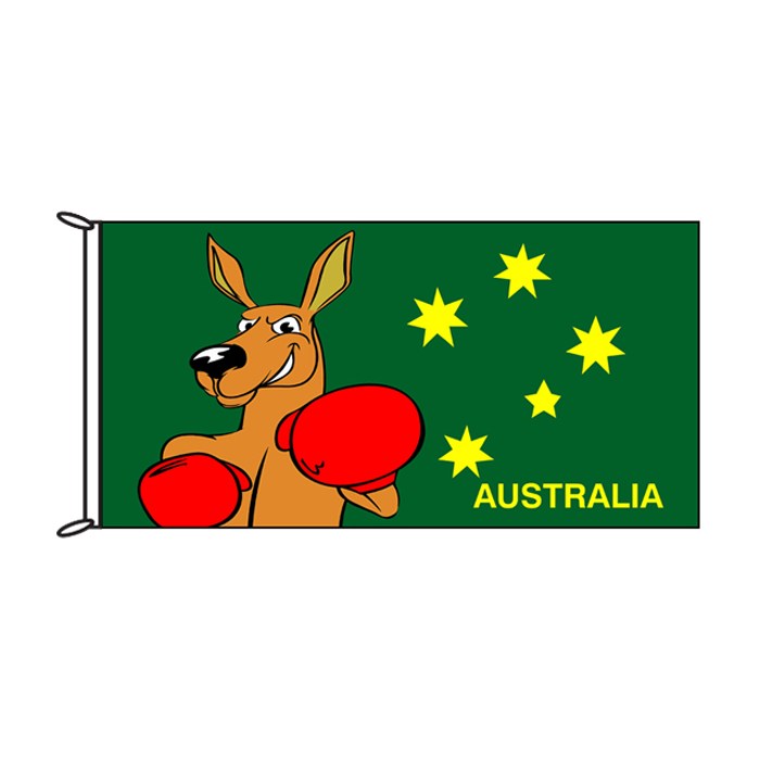 Fighting Kangaroo Flag