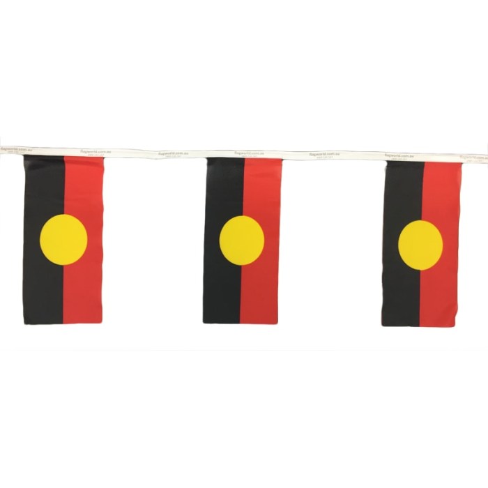 Aboriginal Flag Bunting