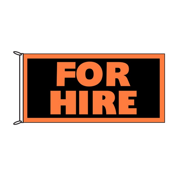 For Hire Flag