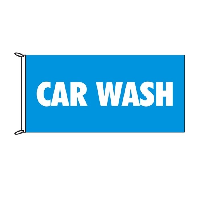 Car Wash Flag