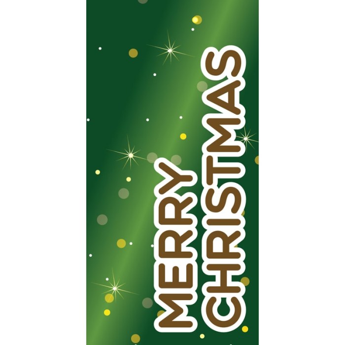 Merry Christmas Green (111)