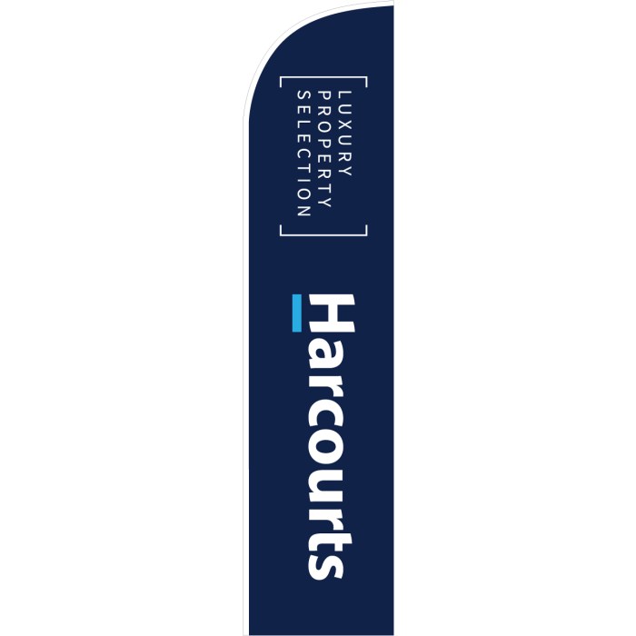 Harcourts Luxury Corporate Blue Feather 