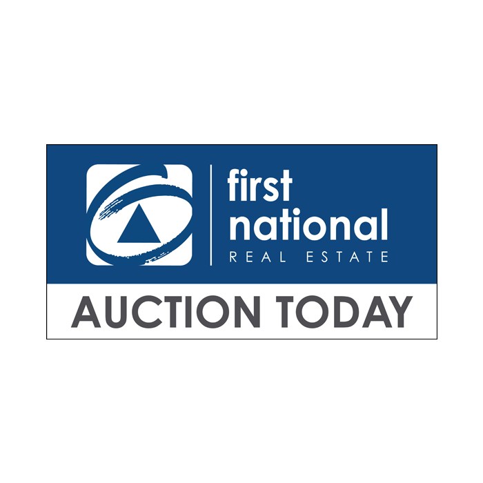 First National Reverse Logo Auction