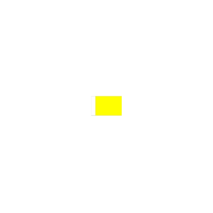 Yellow Golf Flag