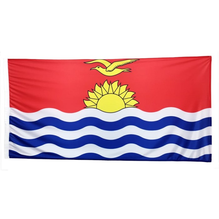 Kiribati Flag 1800mm x 900mm (Knitted)