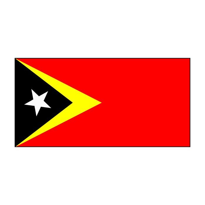 Timor-Leste (formerly East Timor) Flag