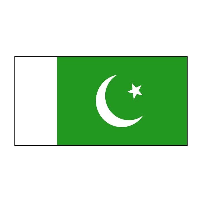 Pakistan fully sewn flag