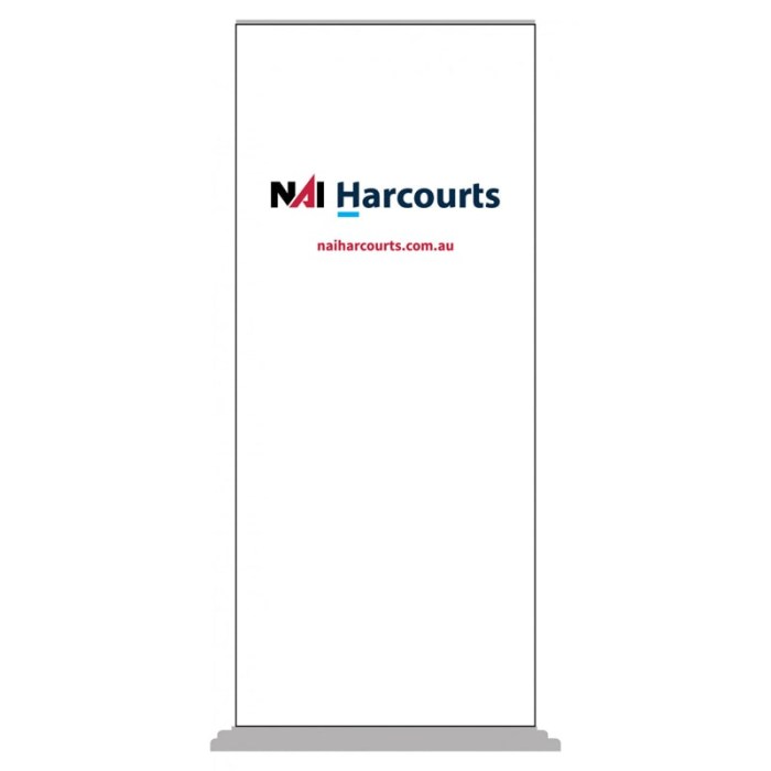 Harcourts NAI Pull Up Banner